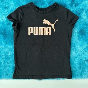 Puma Toddler Girl Short Sleeve Graphic Tee Size 4T